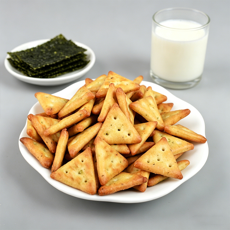 海苔味三角餅干