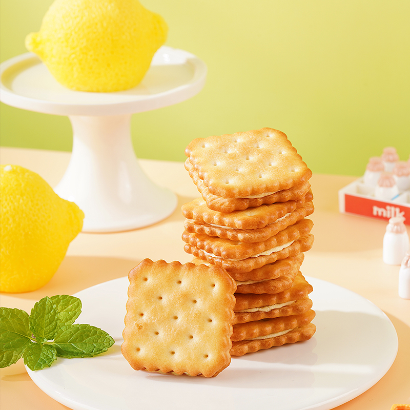 檸檬味夾心餅干