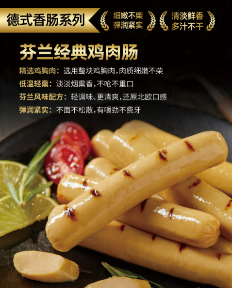 芬蘭經典雞肉腸