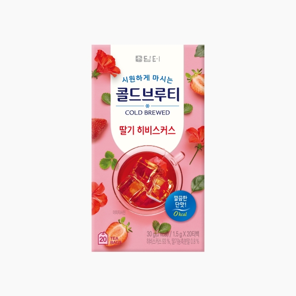 韓茶) 冷泡草莓木槿茶 1.5g