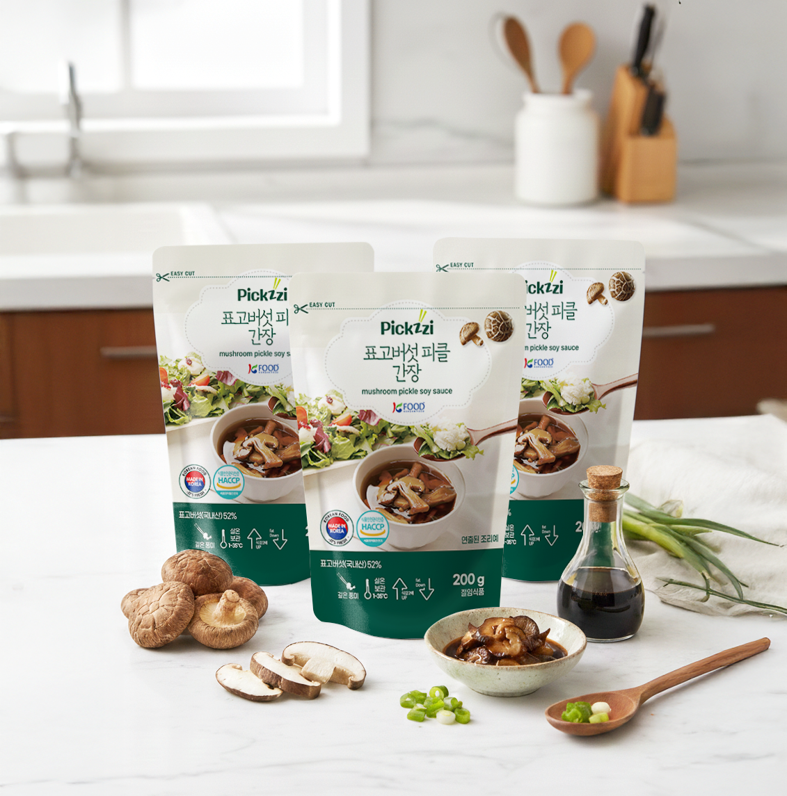 Pickzzi Mushroom Pickle - Soy Sauce