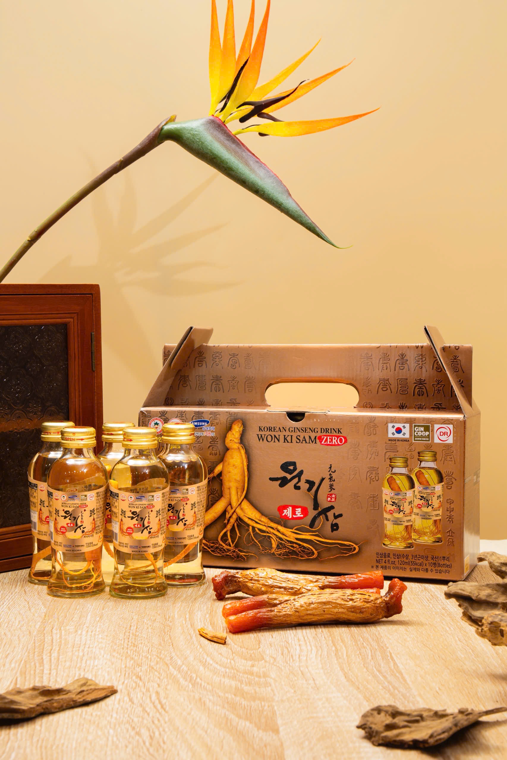 KOREAN RED GINSENG WON KI SAM DRINK