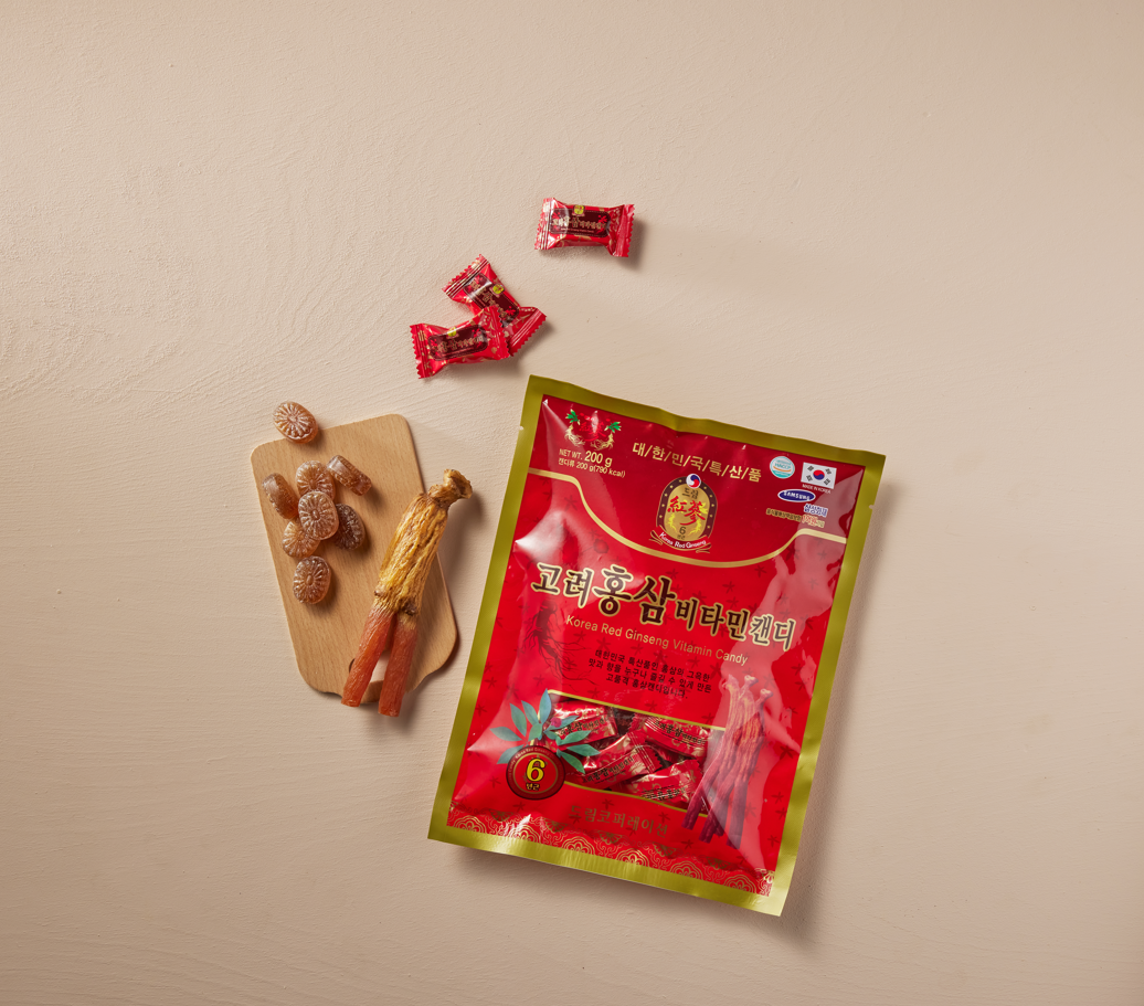 KOREA RED GINSENG VITAMIN CANDY - 200g