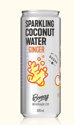 生姜汁椰子水氣泡飲料