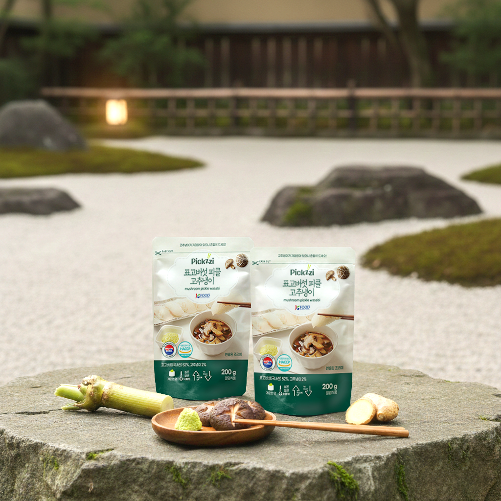 Pickzzi芥末香菇腌菜