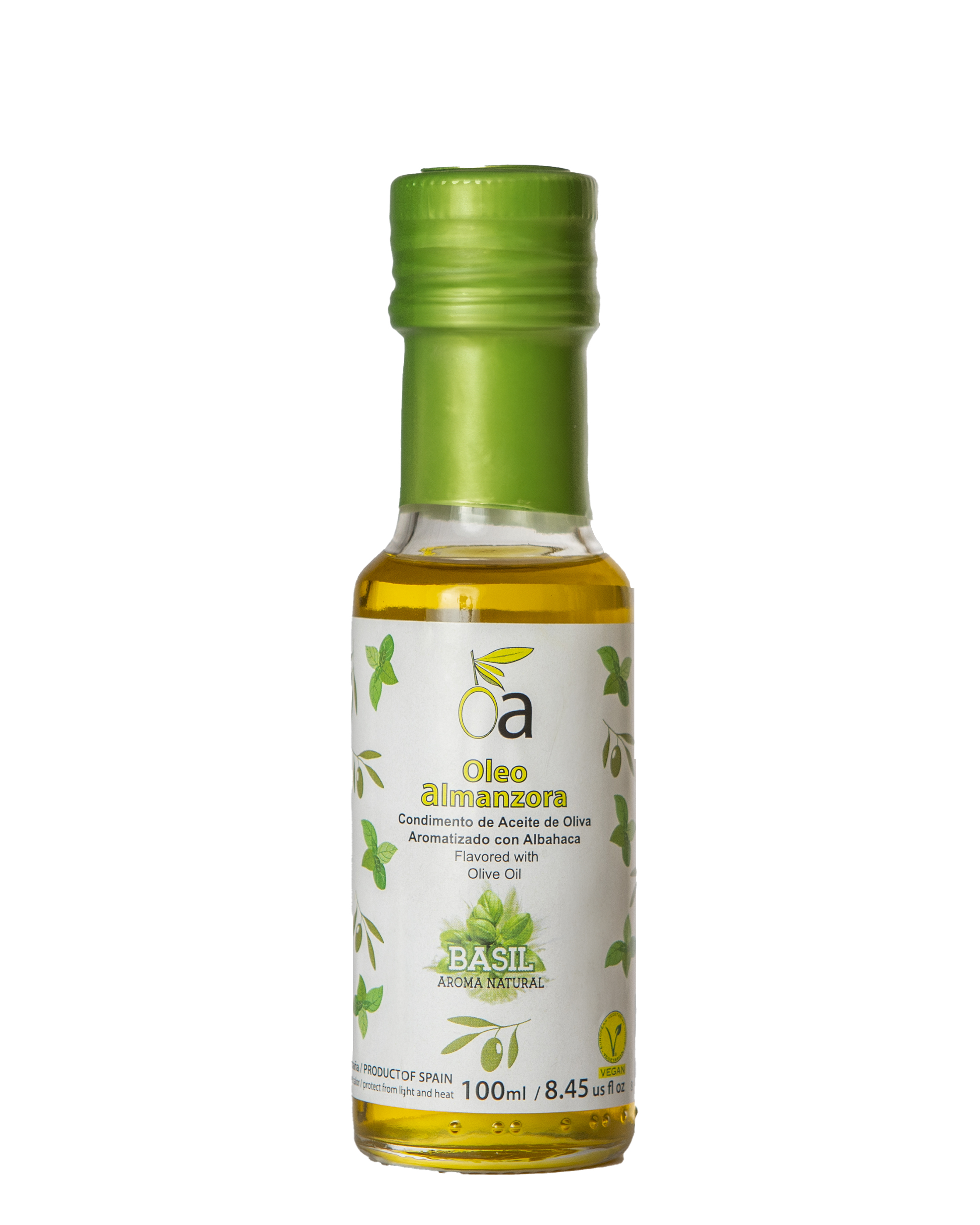 Basilicum Flavored Olive Oil Condiment