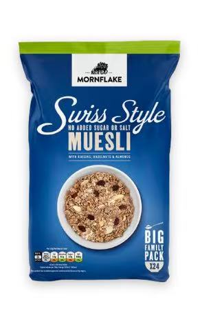 Mornflake瑞士經(jīng)典慕斯里燕麥片