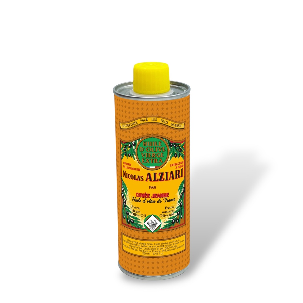 [6097] Bidon 250 ml huile d'olive cuvée JEANNE - Alziari .jpg