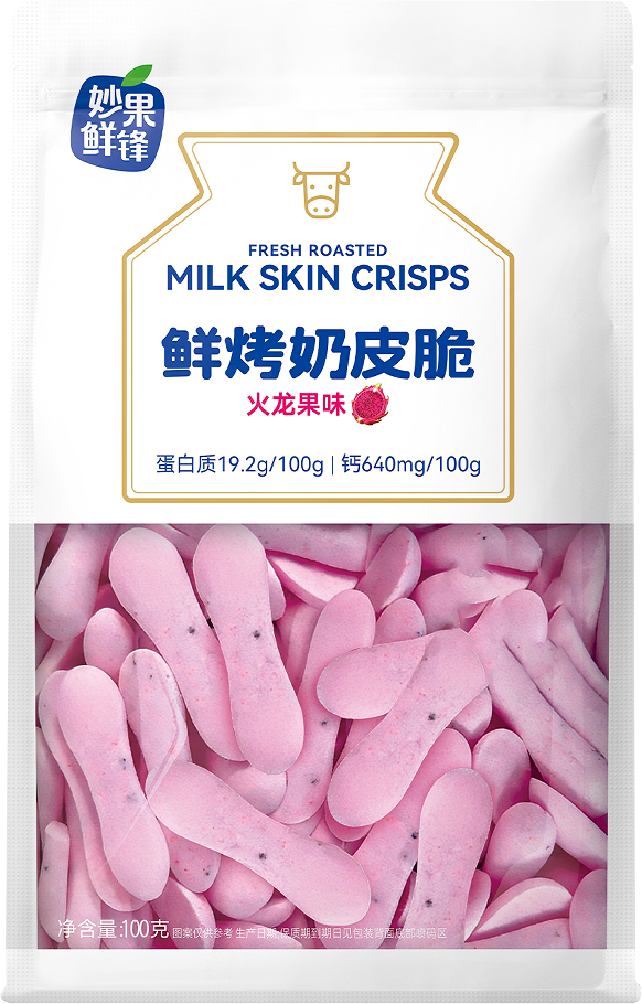 妙果鮮鋒-鮮烤奶皮脆（火龍果味）