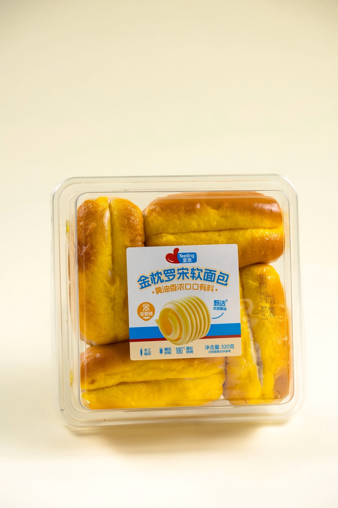 320金枕羅宋軟面包（菠蘿味）