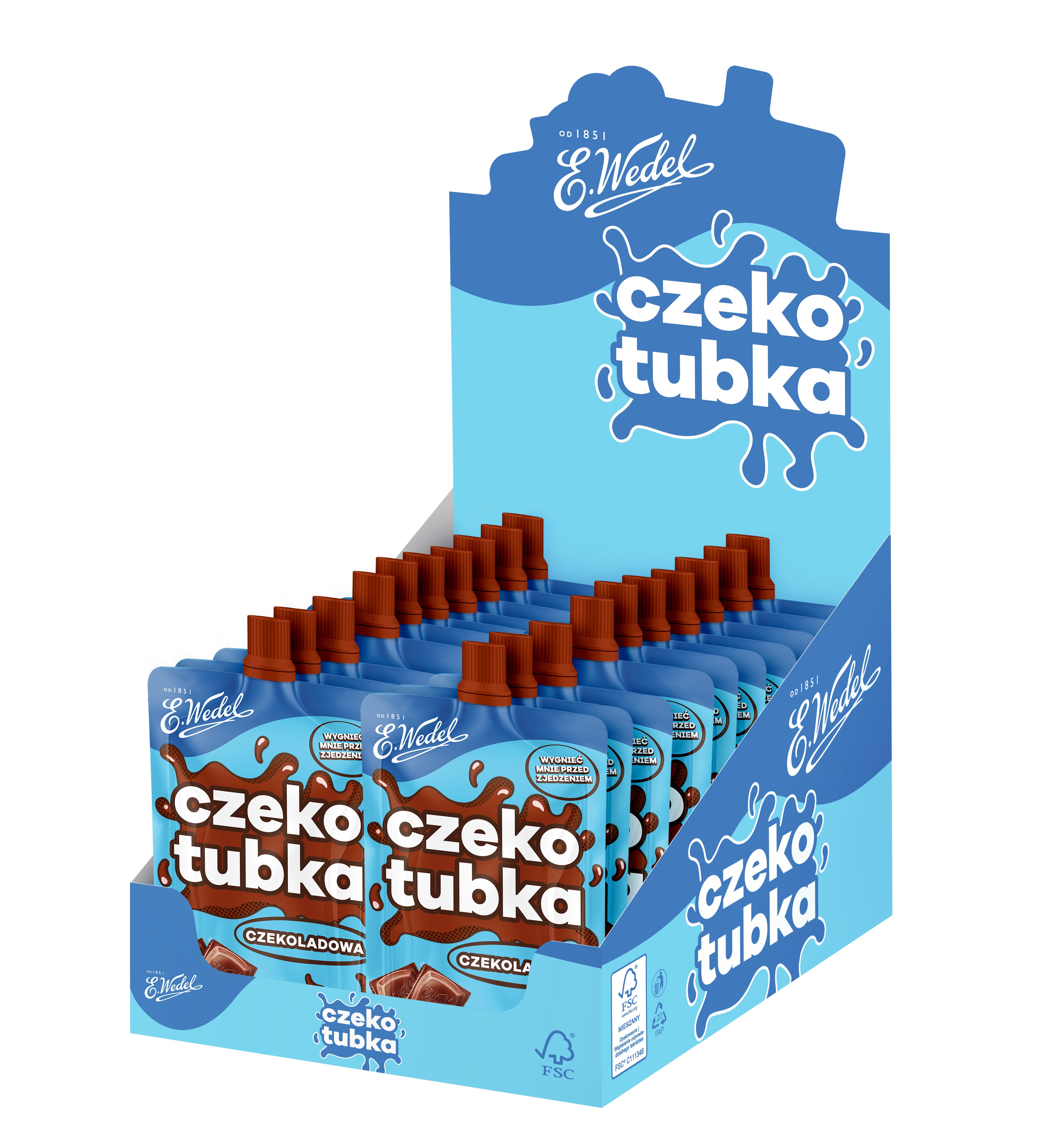 CZEKOLADOWA 202422502 22222502-Wedel Display Czekotubka 20x50g Fx2 O G1292 Werner Kenkel.jpg