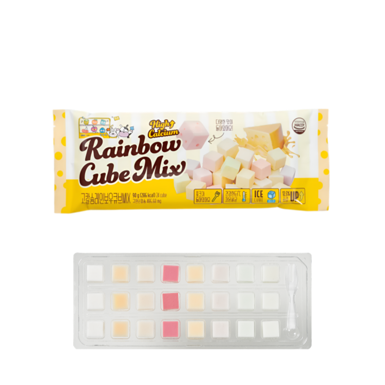 7 Flavors Calcium Rainbow Cube Mix
