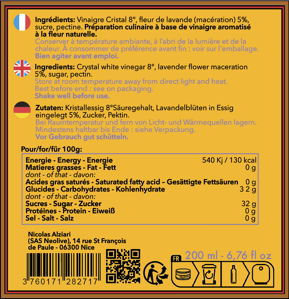 Vinaigre a? la lavande 200 ml - Alziari.png