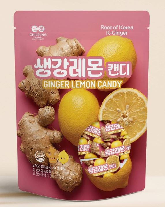 Ginger Lemon Candy 250g