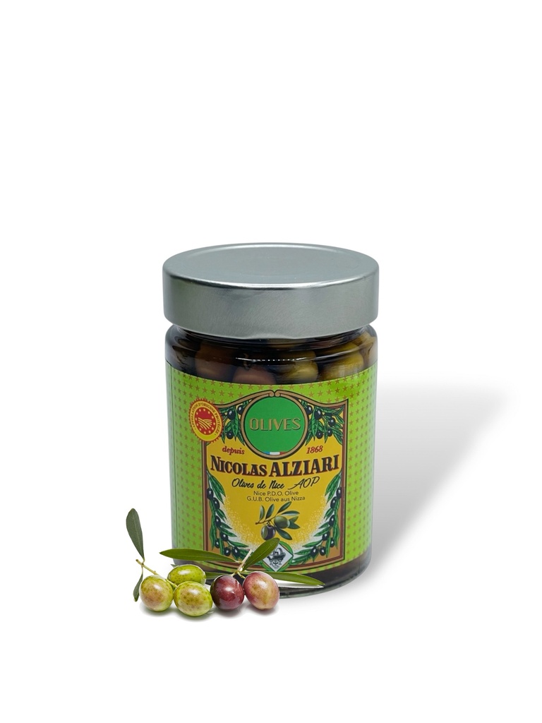 [1267] Olives de Nice AOP 220 g (pot) - Alziari.jpg