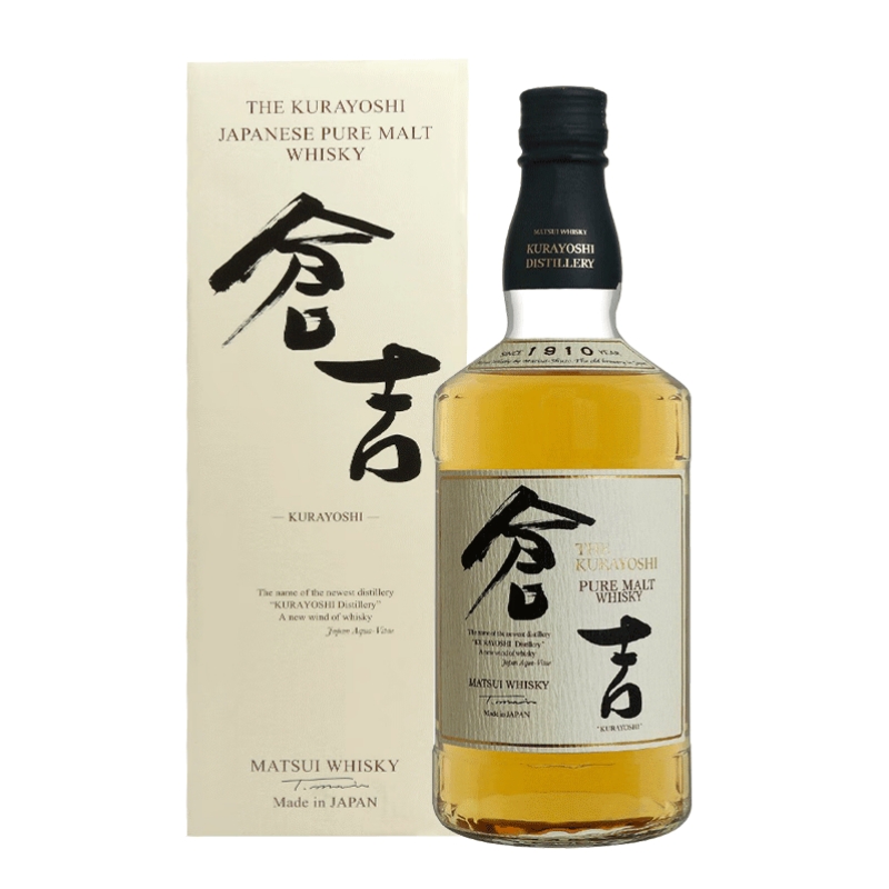 倉吉純麥威士忌43% 700ml