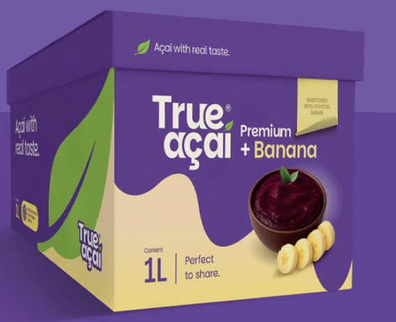 Açaí and Banana Sorbet