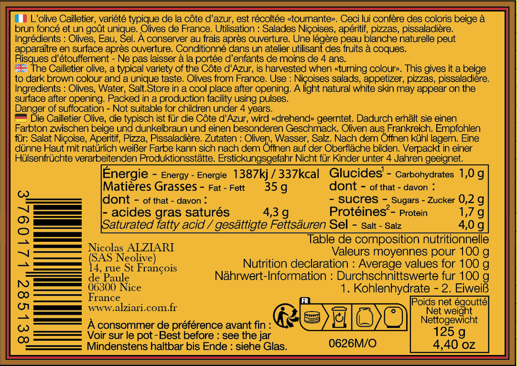Olives de Nice AOP 125 g (pot) - Alziari.png