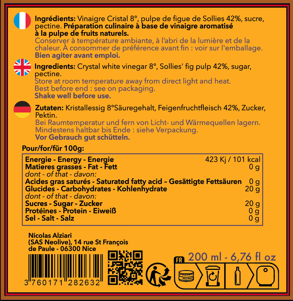 Vinaigre a la pulpe de Figue 200 ml - Alziari.png