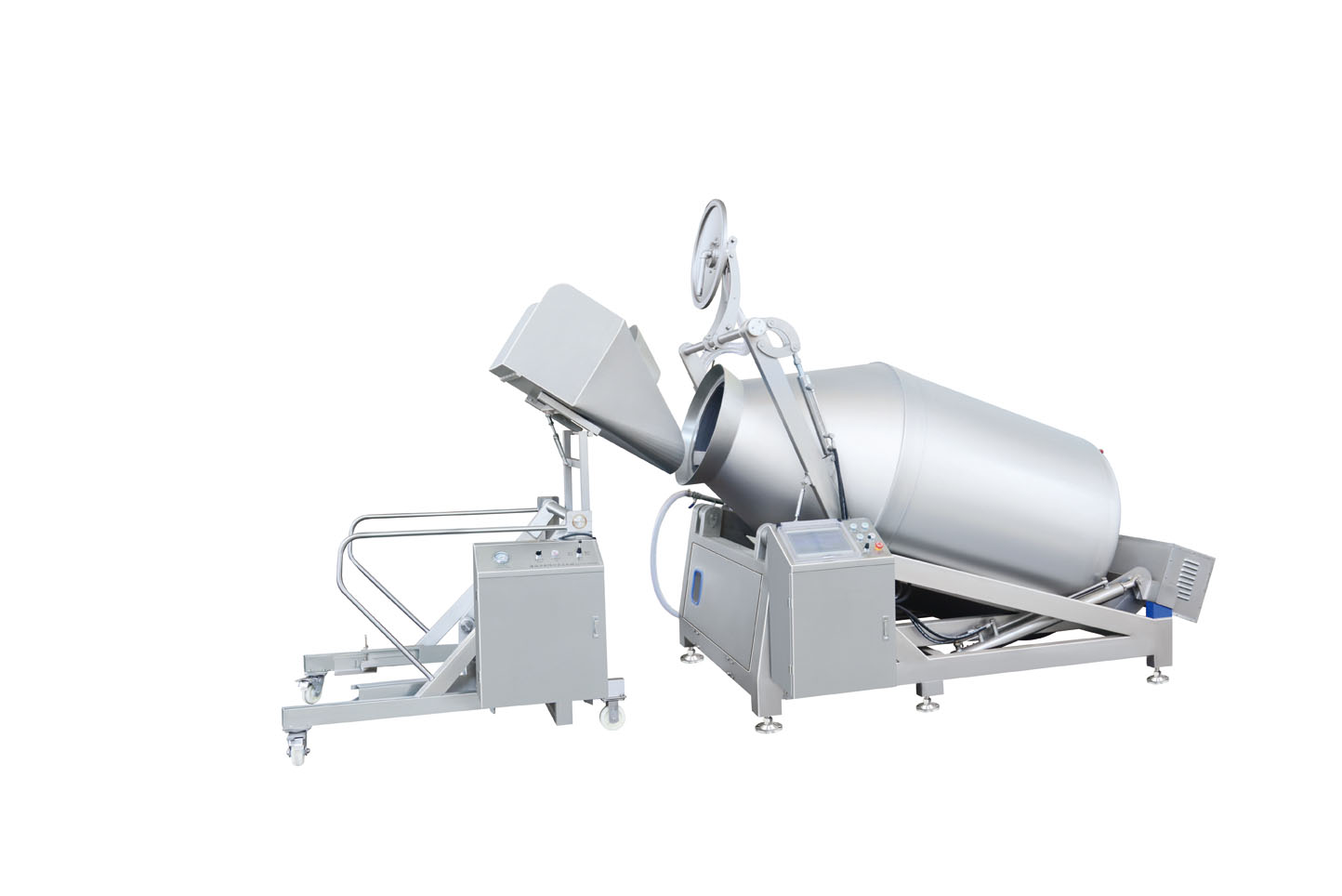 Hydraulic vacuum rolling machine