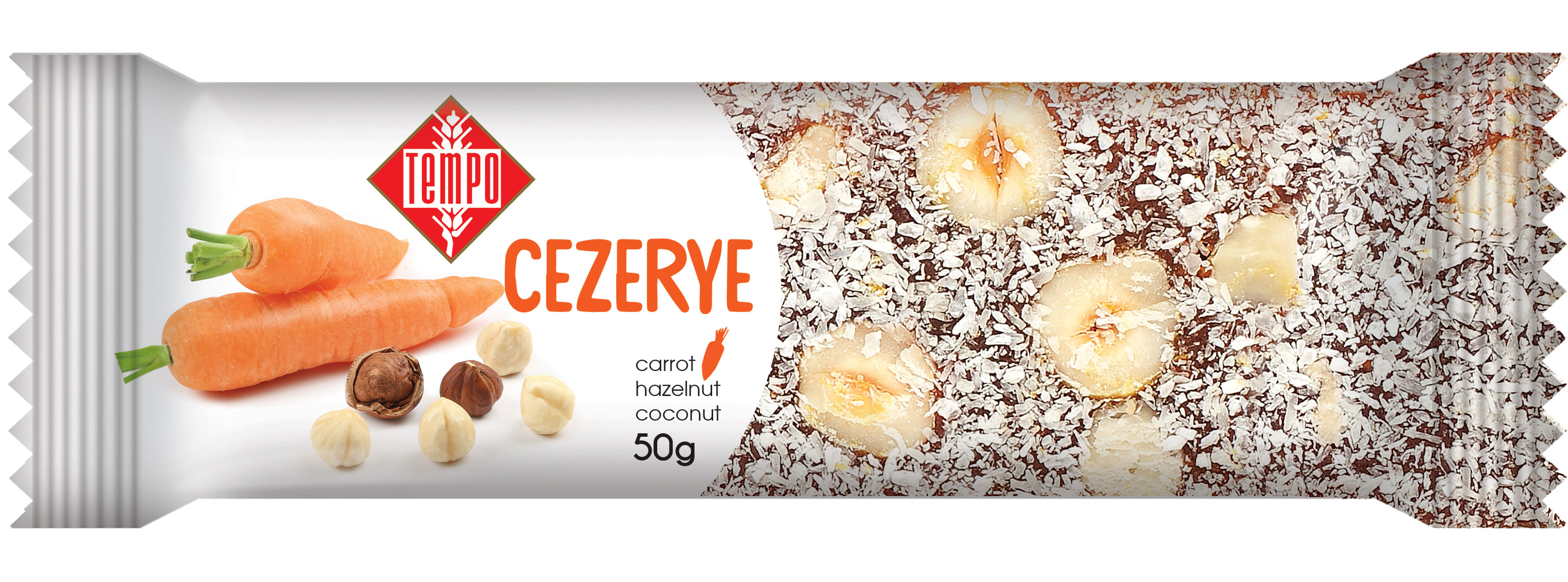 Carrot Paste Bar 50 g.