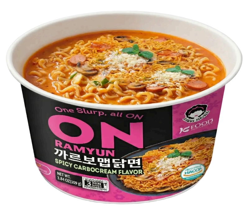 on 方便面 - 奶油辣雞面