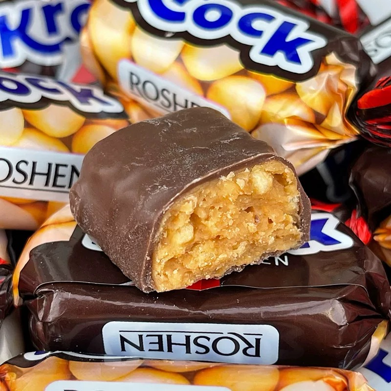 如勝可口酥巧克力味花生糖果