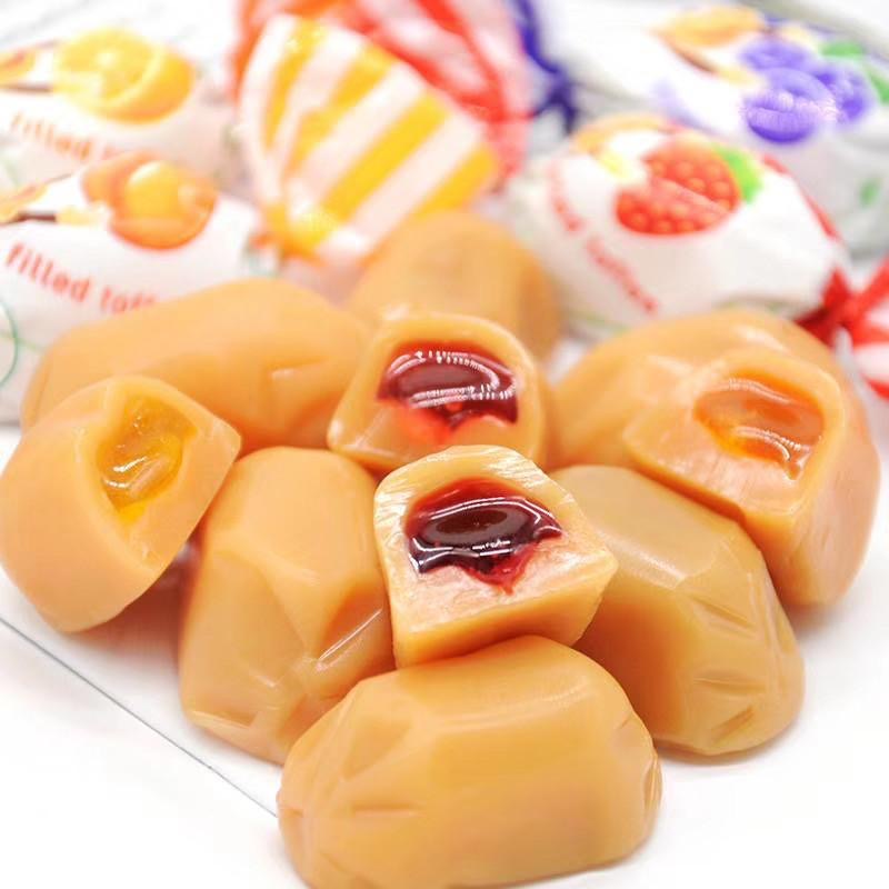 如勝調皮猴果味夾心太妃糖果