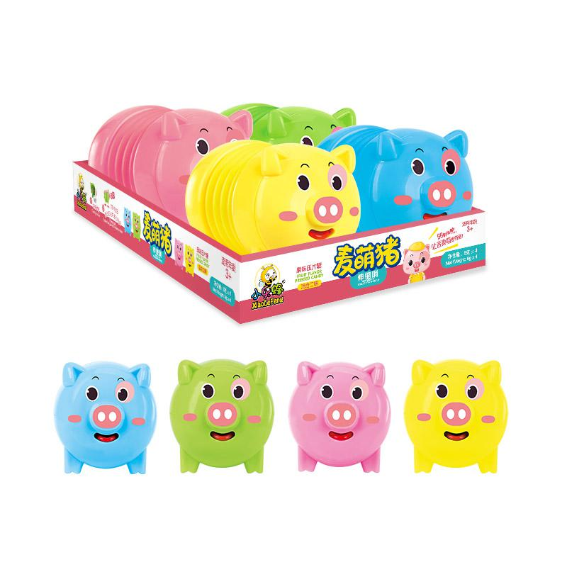 麥萌豬伸縮哨 （裝糖玩具+果味壓片糖）