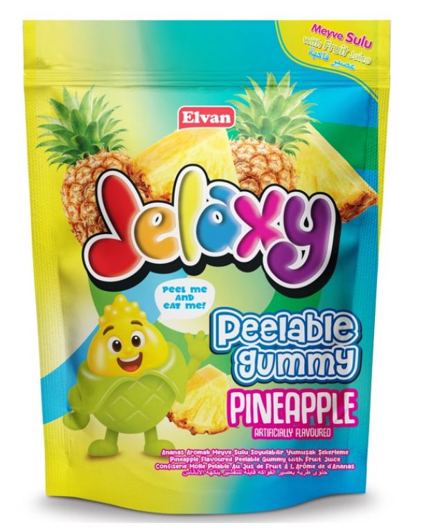 Jelaxy Peelable Gummy Pineapple