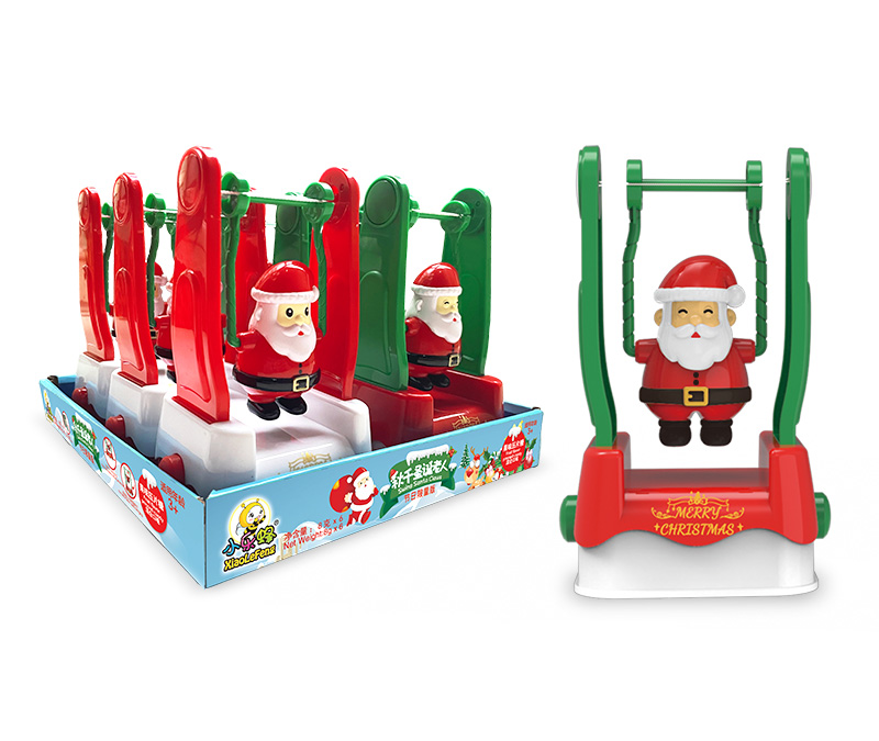 秋千圣誕老人玩具糖 （裝糖玩具+果味壓片糖）