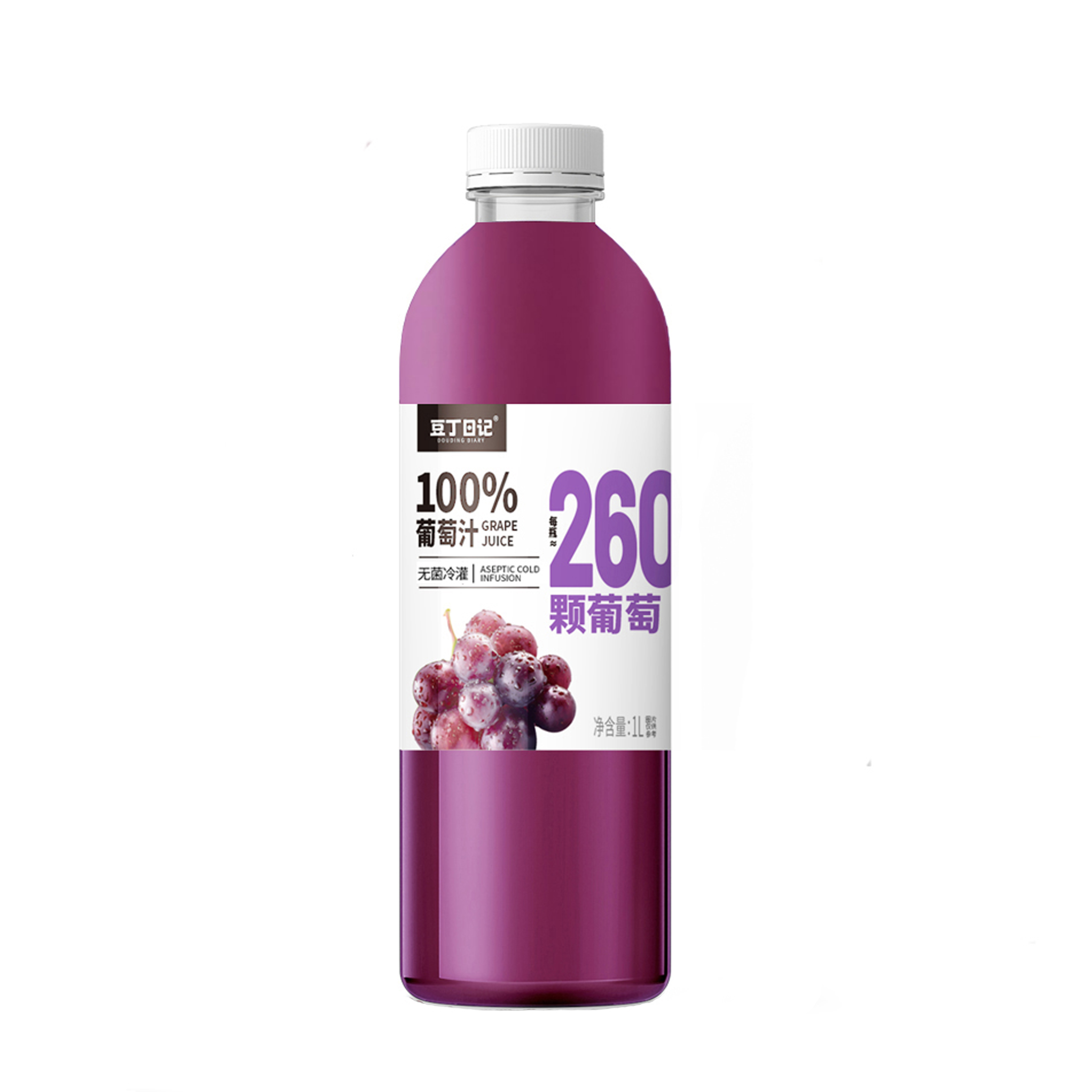 豆丁日記100%葡萄汁