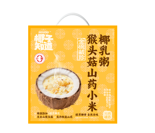 猴頭菇山藥小米椰乳粥 252g*6
