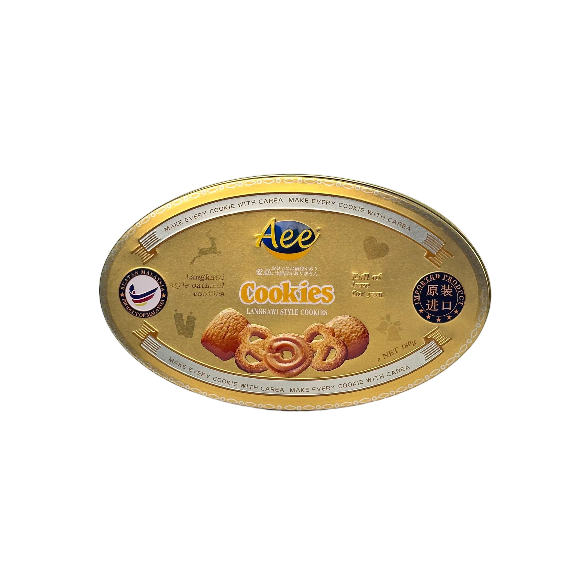 180gAee蘭卡威風情曲奇餅干（燕麥曲奇）