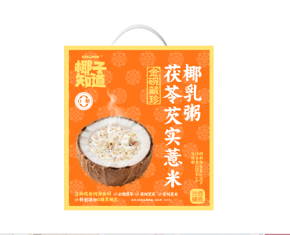 茯苓芡實薏米椰乳粥 252g*6