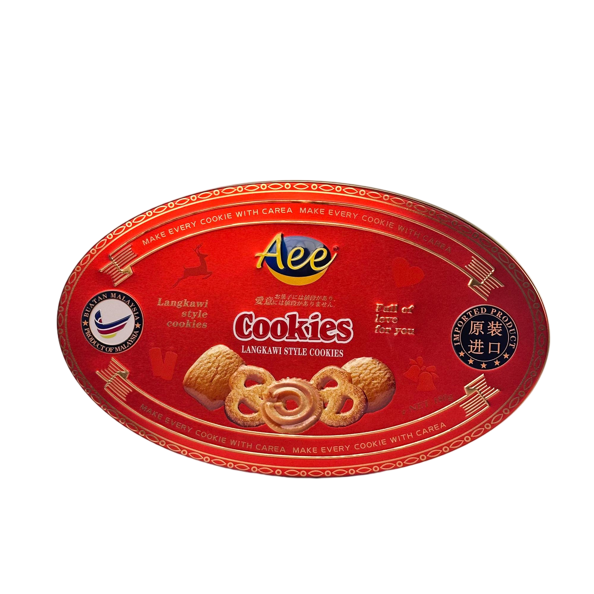 180gAee蘭卡威風情曲奇餅干