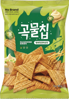 諾倍得明太魚青陽辣椒蛋黃醬味谷物片