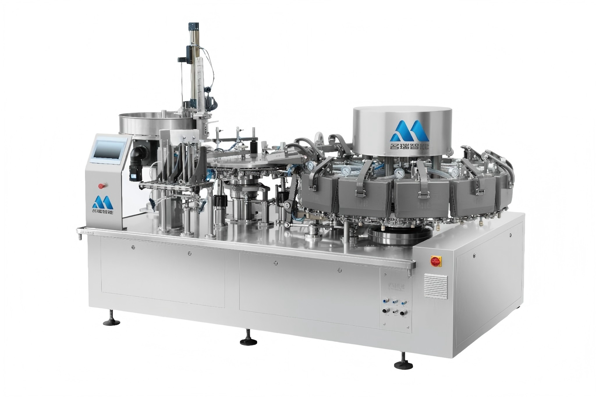 雙上袋給袋式真空包裝機