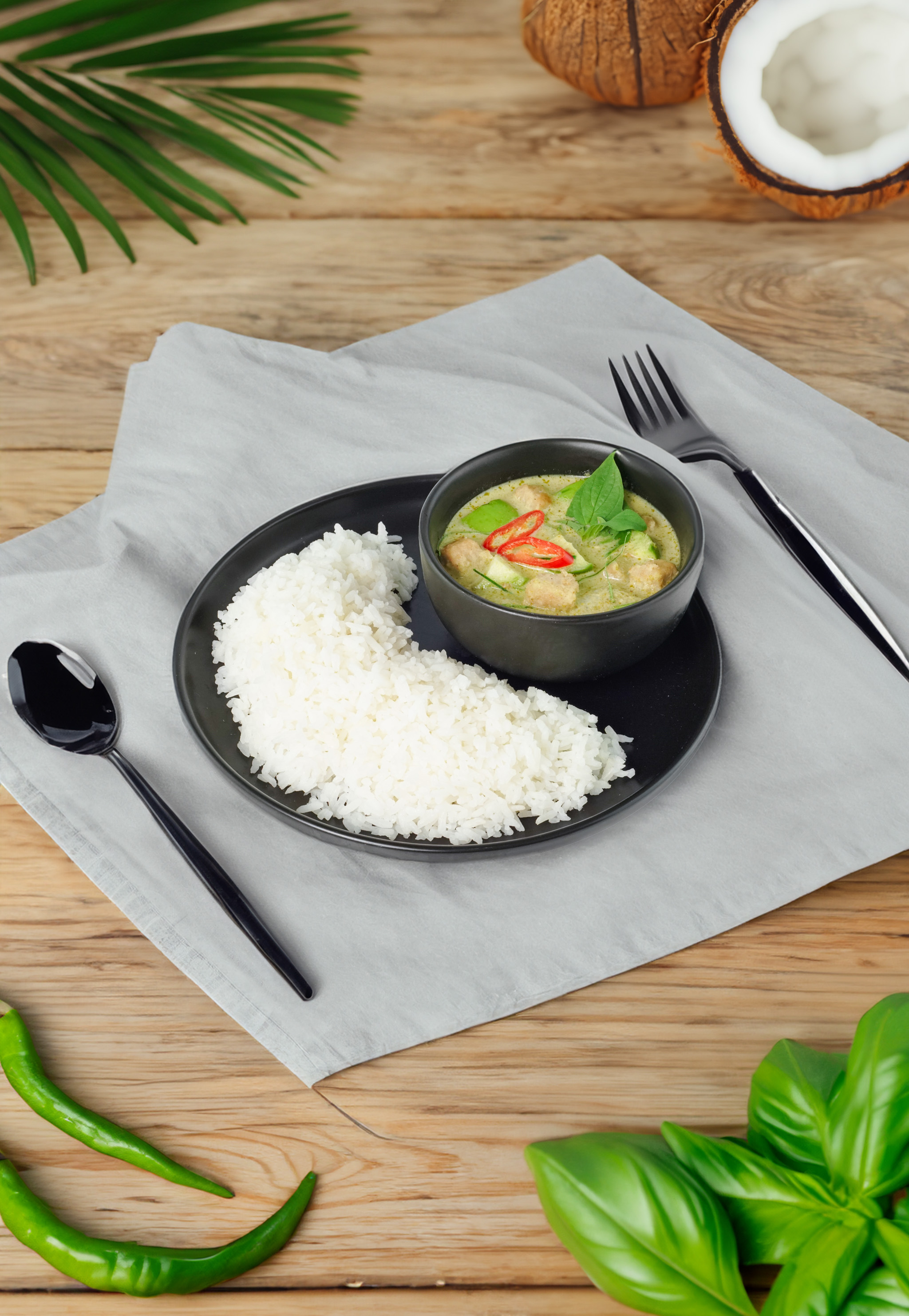 Green Curry with Plant-Based Meat and Thai Jasmine Rice.jpg