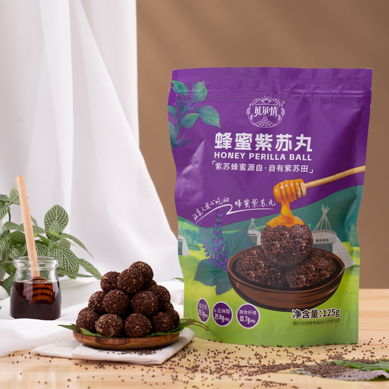 貝爾情蜂蜜紫蘇丸125g