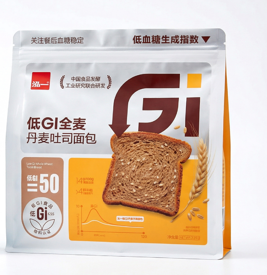 低GI全麥吐司面包