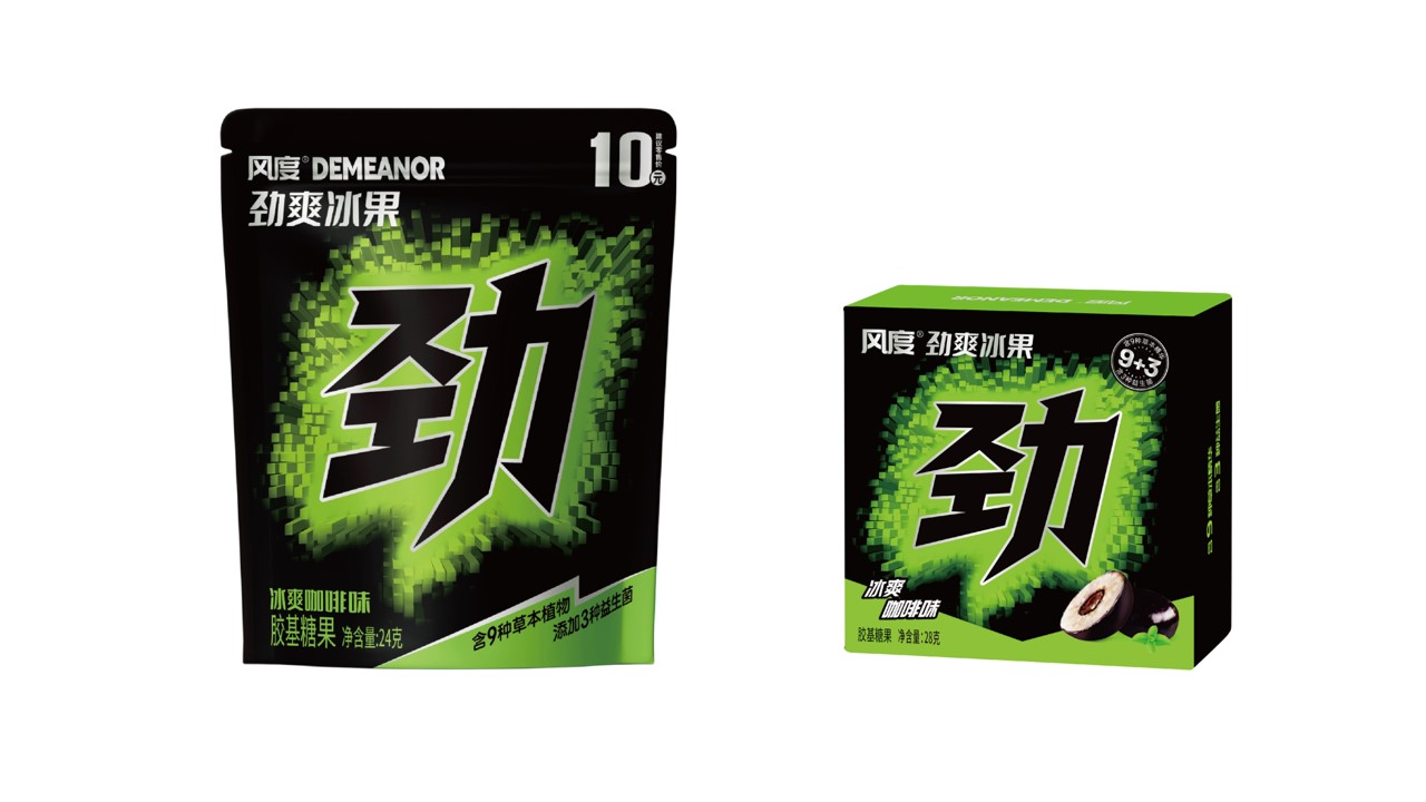 風度勁爽冰果（冰爽咖啡味）