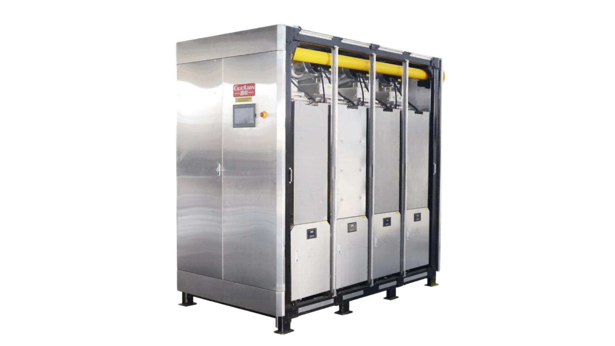 Combined steam heat source machine