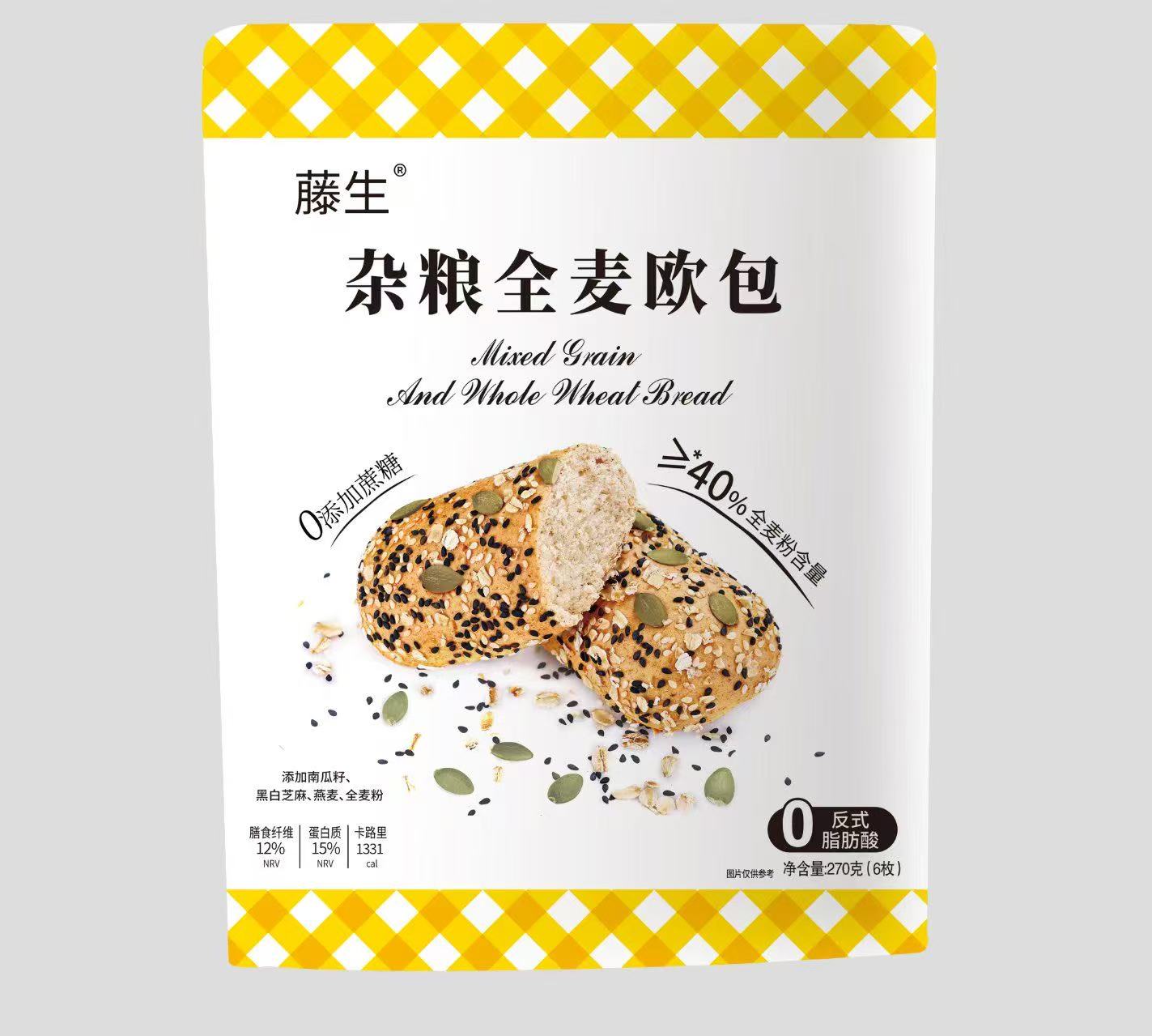 藤生全麥雜糧歐包270g