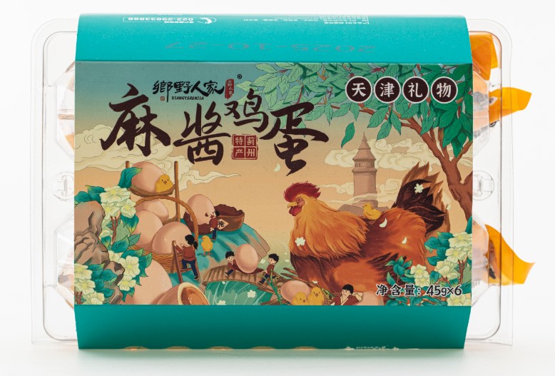 鄉野人家麻醬雞蛋270g（6枚裝）