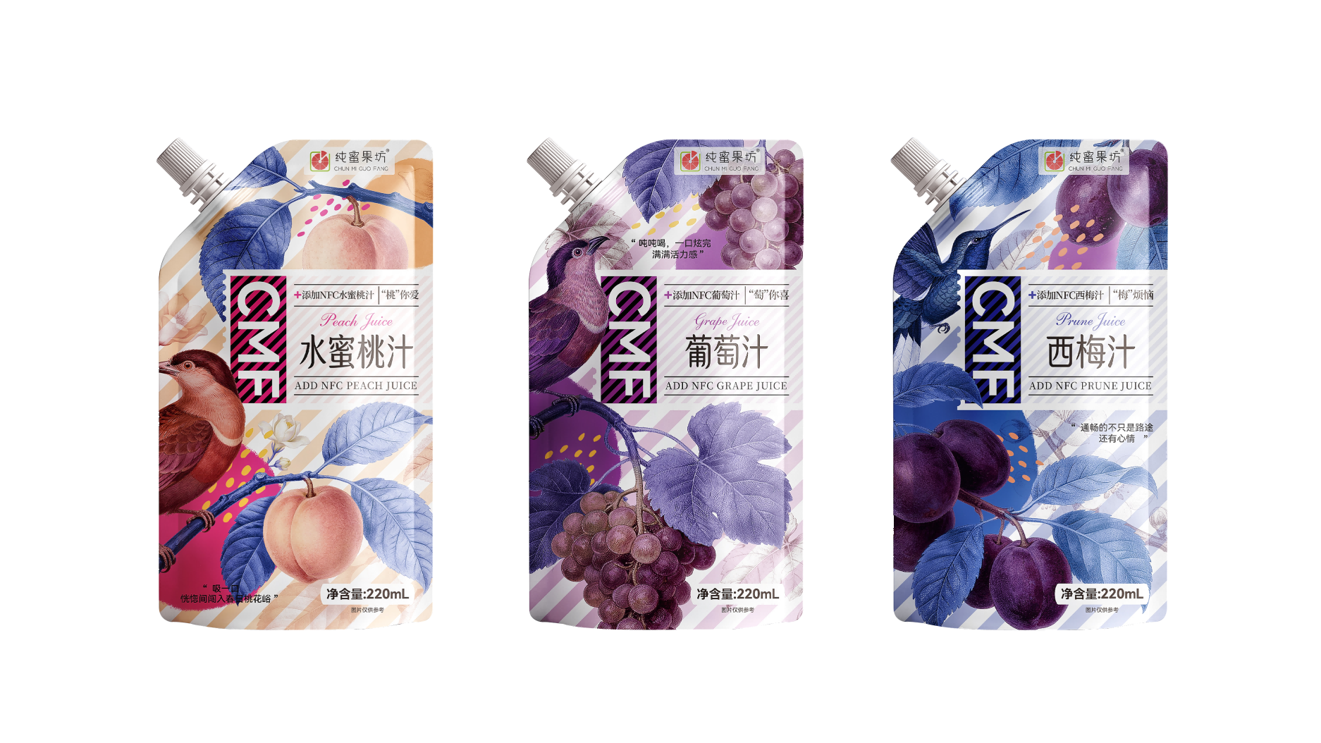 純蜜坊果汁220ml