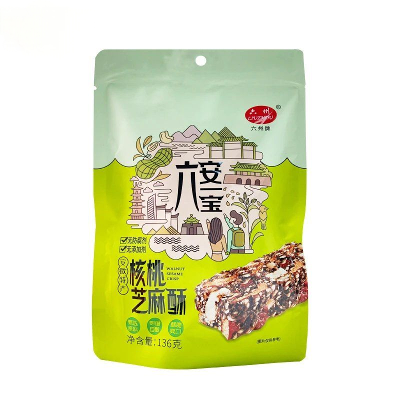 六州核桃芝麻酥136g