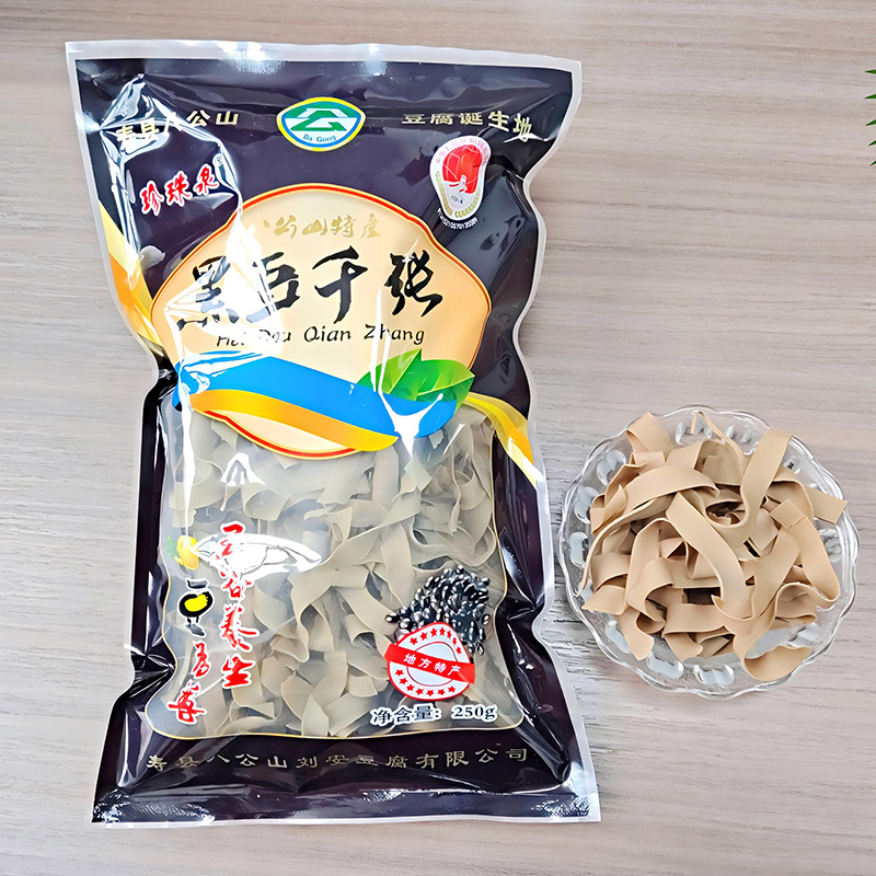 珍珠泉黑豆千張