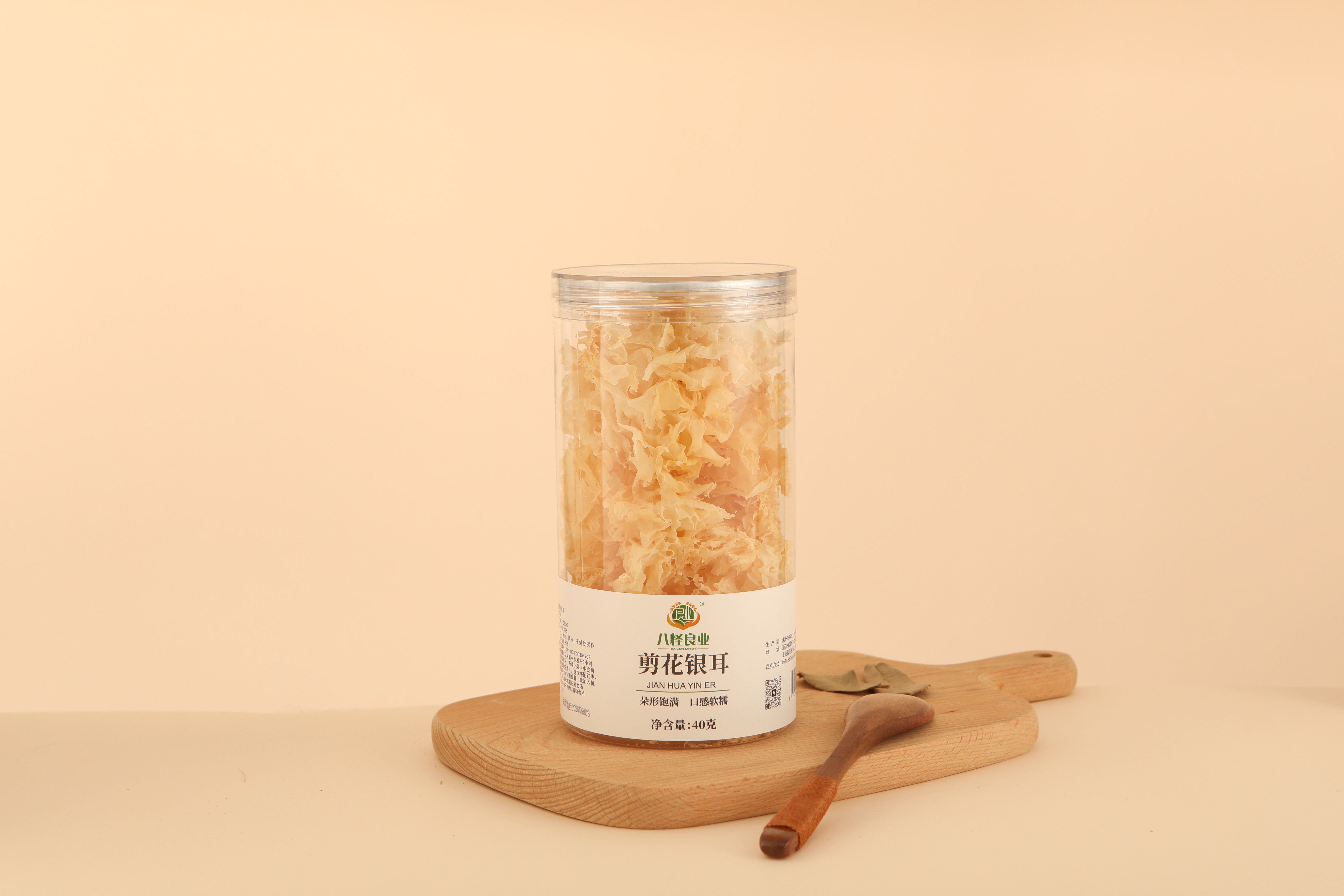 八怪良業(yè)剪花銀耳40克（罐裝）