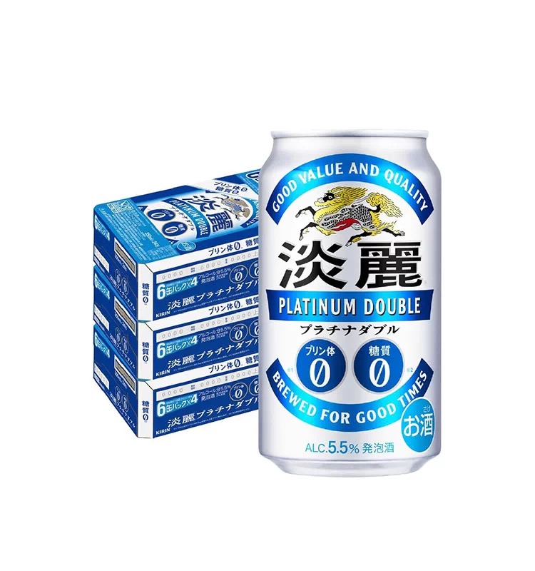 麒麟淡麗啤酒350ml(藍)